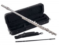 Classic Cantabile QF-100 Dwarsfluit, Nieuw zilver